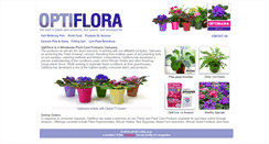 Desktop Screenshot of optiflora.com